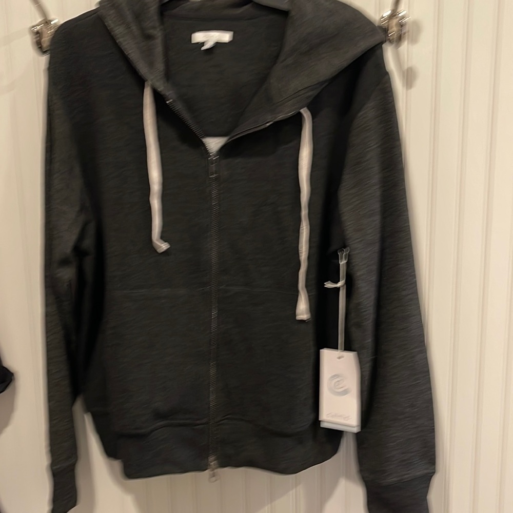 NWT Johnny Was Calme Cozy Zip Up Hoodie!